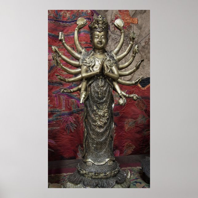 PÓSTER BODHISATTVA THOUSAND ARMED KANNON (Frente)