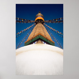 Poster Bodhnath Stupa