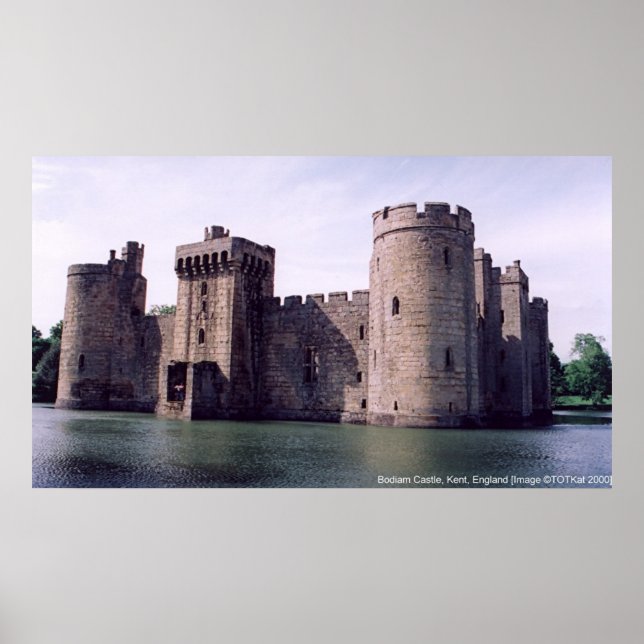 Poster Bodiam Castle (Frente)