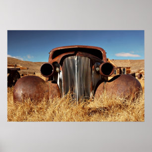 Póster Bodie abandonou o carro