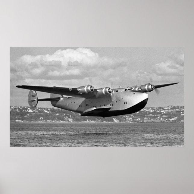 Poster Boeing 314 Clipper 16"x28" (Frente)