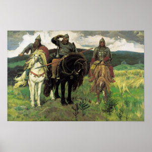 Póster Bogatyrs