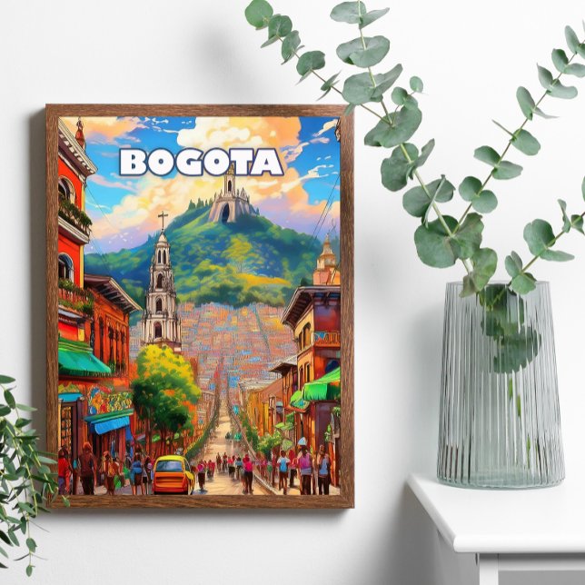 Póster Bogotá, pearl of the Andes (Criador carregado)