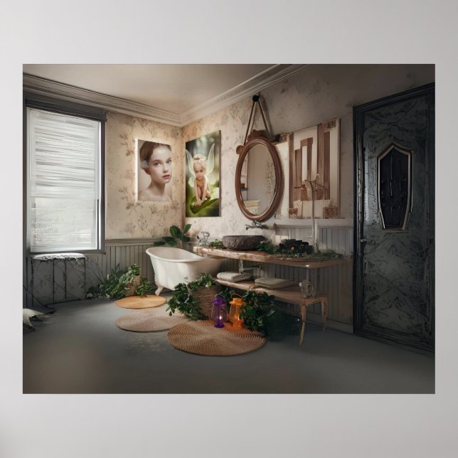 Poster Bohemian Bath (Frente)