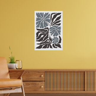 Poster Bohemian Flower Market | Folhas de Abstrato modern