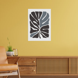 Poster Bohemian Flower Market | Folhas de Abstrato modern