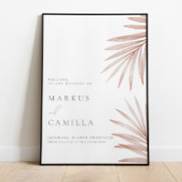 Bohemian Pampas Grass Sign
