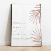 Bohemian Pampas Grass Sign
