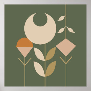 Poster Boho Abstrato Lily