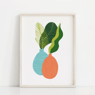 Poster Boho Botânico minimalista