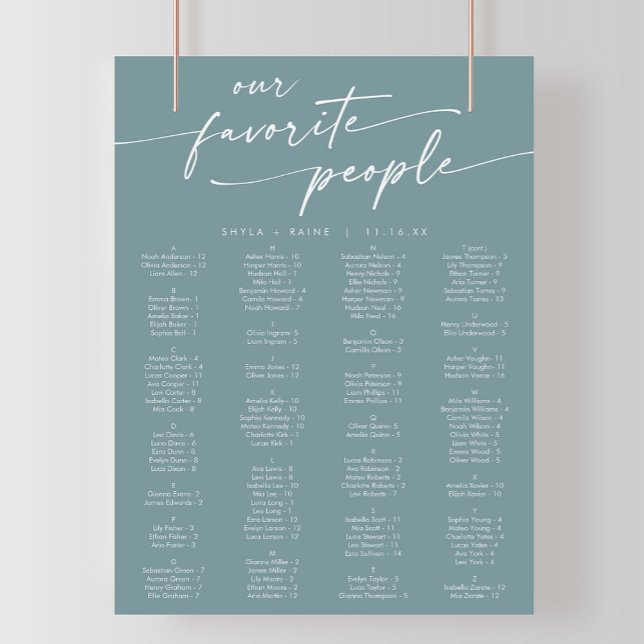 Poster Boho Chic Seafoam (Criador carregado)