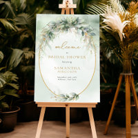 Boho eucalyptus verde-ouro Bridal Boho Boho