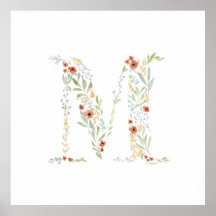 Boho Floral Aquarela