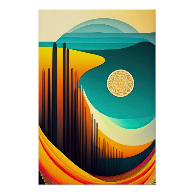 PÓSTER BOHO NOUVEAU (Frente)