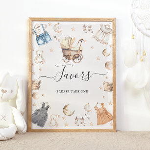 Poster Boho Roupa Sexo Revela Favores