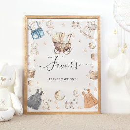 Poster Boho Roupa Sexo Revela Favores