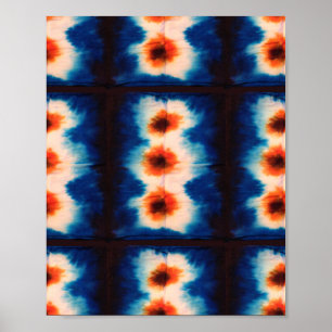 Poster Boho Shibori Tie Dye