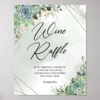 Boho suculenta ouro de eucalipto Vinho Jogo de Raf