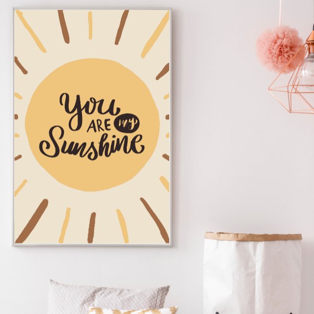Poster Boho Sunshine Nursery Wall Art (Criador carregado)