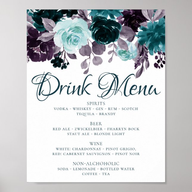 Poster Boho Temperamental | Escolha de Bebida com Grinald (Frente)