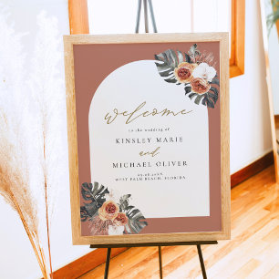 Poster Boho Terracotta Wedding KINSLEY Boho