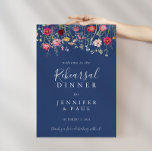 Poster Boho Wildflower Janta bem-vindo<br><div class="desc">Este sinal de boas-vindas do janto de flores silvestres é perfeito para um ensaio de casamento moderno. O design apresenta uma variedade multicolorido de flores silvestres cor-de-rosa,  pinceladas,  roxas,  amarelas,  brancas,  violetas,  vermelhas e burgundy.</div>
