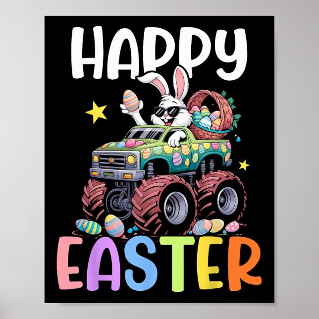 Poster Boi Felz pascoa Monstro Galioneta Ovos de Páscoa (Frente)