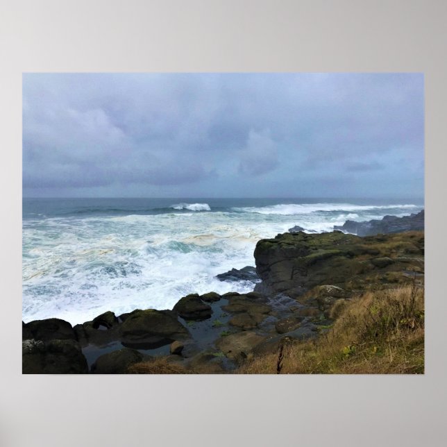 Poster Boiler Bay State Wayside, Depoe Bay, Oregon (Frente)