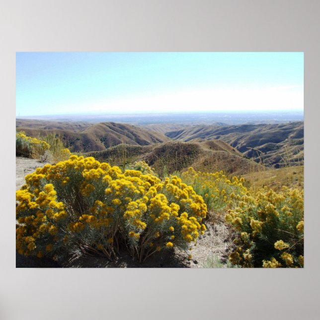 Póster Boise Foothills (Frente)