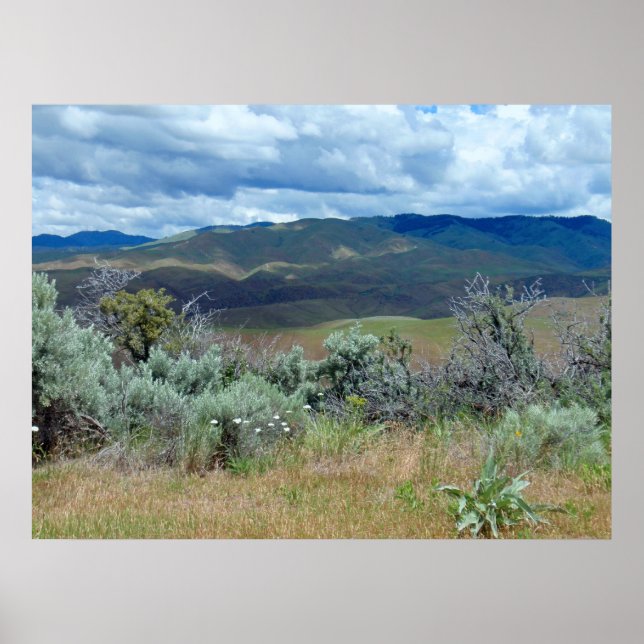 Póster Boise Foothills (Frente)