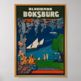 Poster Boksburg África do Sul Viagens vintage