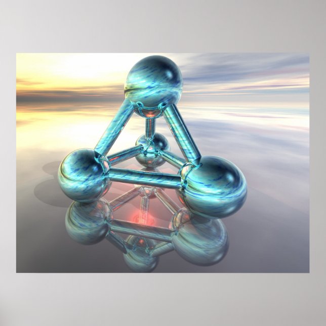 Poster bola 3D (Frente)