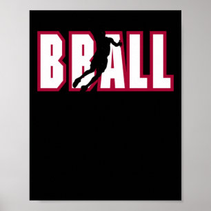 Poster Bola de Basquete