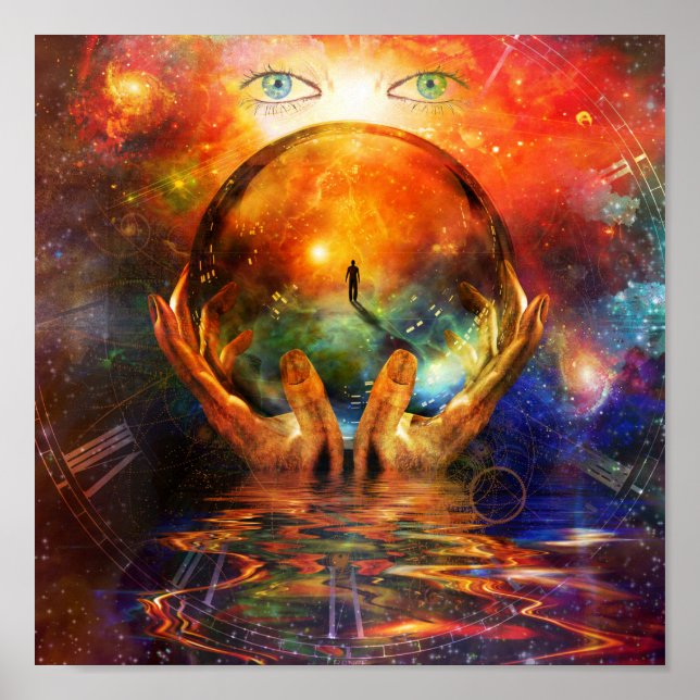 Poster Bola de cristal (Frente)