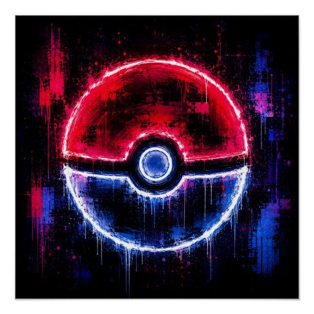 Póster Bola de Pokémon (Frente)