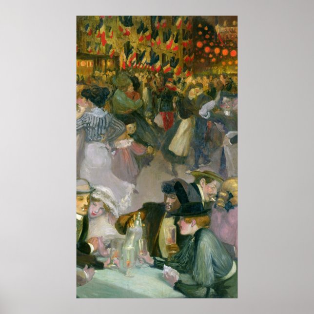 Póster Bola em 14 de julho (Frente)