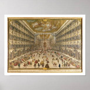 Poster Bola em honra do nascimento do Archduke Pietro