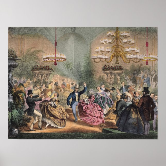 Póster Bola no Jardin d'Hiver (Frente)