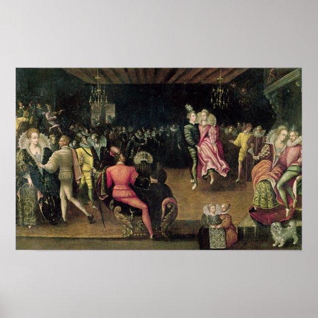 Poster Bola no Tribunal de Valois (Frente)