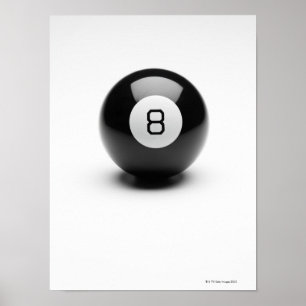 Poster Bola oito