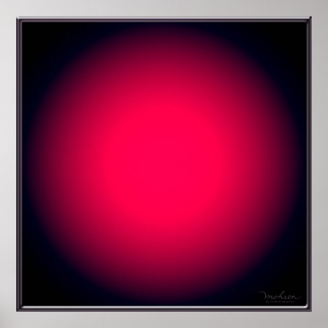 Póster Bola Vermelha Violenta (Frente)