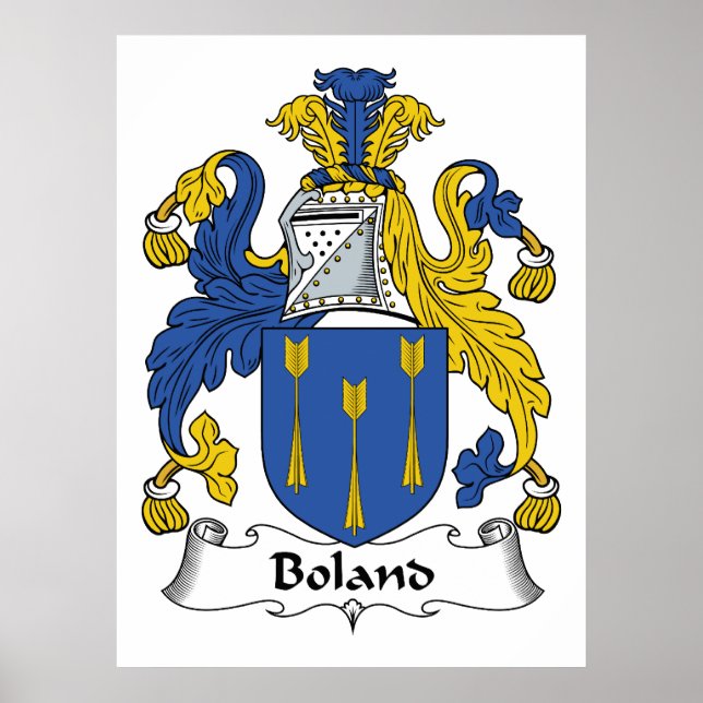 Poster Boland Family Crest (Frente)