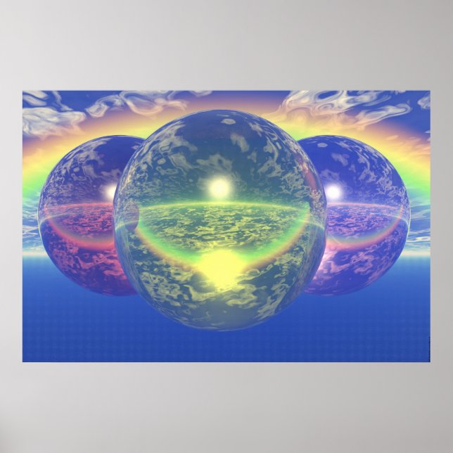 Póster Bolas 2 - Arco-Íris Não Natural (Frente)