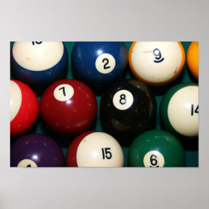 Póster Bolas de piscina