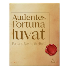 Póster Bold Motivational Quote - Latin Poster Art