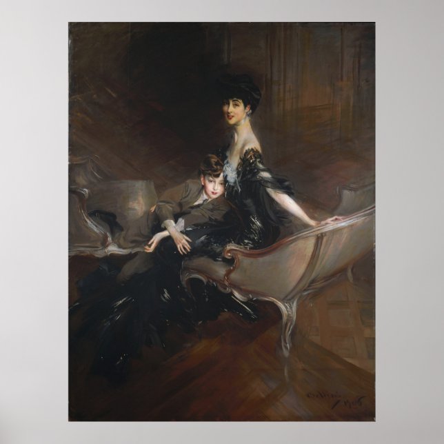 Poster Boldini - Consuelo Vanderbilt (Frente)