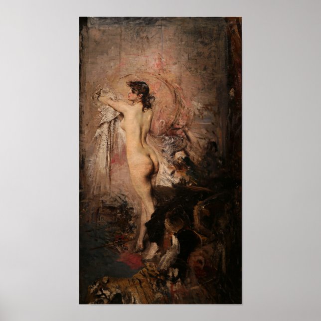 Poster Boldini - Depois do Banho 1888 (Frente)