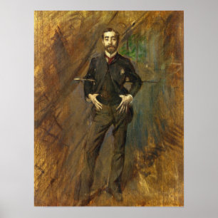 Poster Boldini - John Singer Sargent 1890
