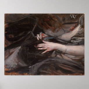 Poster Boldini - Mãos das mulheres