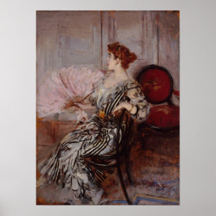 Poster Boldini - Retrato Da Dançarina Madame Torri No...